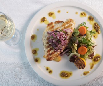 Izgara Levrek Fileto / Grilled Sea Bass Fillets